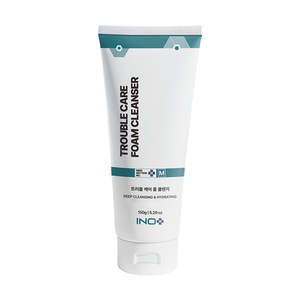 Mousse Nettoyante Douce et Profonde au Collagène Végétalien Medi Section No M Trouble Care 150g Coréenne Contrôle du Sébum Peaux Grasses à Tendance Acnéique Tous Types de Peaux - Product Image 1