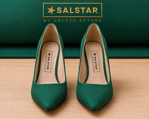 Zapatos de Tacón Alto Elegantes para Mujer, Diseño Escocés con Tartán Verde, Ideales para Bodas y Fiestas, Clásicos, con Plataforma, Directo de Fábrica - Product Image 3