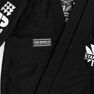 Uniforme de Jiu-Jitsu Brasileño (BJJ) Star Sports, 450 GSM, Algodón Reforzado, Aprobado por la IBJJF, Tela Preencogida, Logotipo Personalizado, Proveedor - Product Image 6