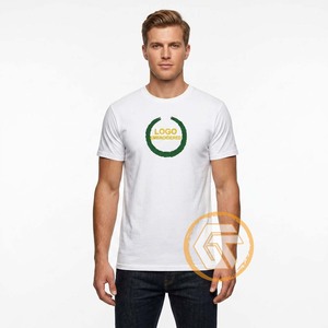 T-shirt personnalisé à col rond et manches courtes Omega pour fraternité grecque Psi, respirant, 300g, séchage rapide, 100% coton, coupe classique - Product Image 1