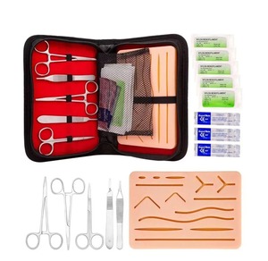 Class I Manual Surgical <b>Suture</b> Instrument Set for Medical Students Artificial Skin Teaching Tool Surgical Training Set - Product Image 5