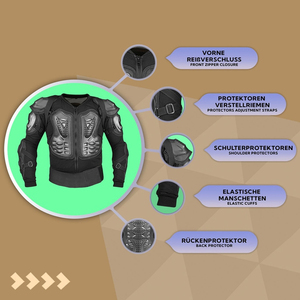 OEM Motorbike <b>Racing</b> <b>Jacket</b> Abrasion Resistant Motorcycle Protective Leather <b>Jacket</b> for <b>Racing</b> Use - Product Image 3