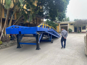 Rampa Hidráulica Móvil de 10T para Patio, 12000mm, Precio de Fábrica, para Equipos de Almacén al por Mayor - Product Image 2