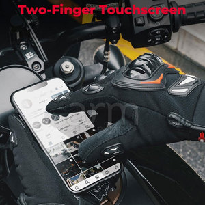 Professional Design Motorcycle Riding <b>Gloves</b> <b>Touch</b> <b>Screen</b> Leather Motorbike Racing <b>Gloves</b> For Sale - Product Image 2