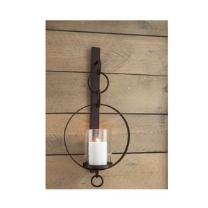 IMPERIAL BRASS STORE Porte-bougie en métal vieilli – Fait main, résistant à la chaleur et durable pour mariages, fêtes et décoration intérieure - Product Image 6