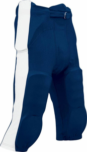 Mens Black Padded Football Pants Belt Closure Breathable <b>Athletic</b> Sportswear Practice Game Pants Performance Football Wear - Product Image 6