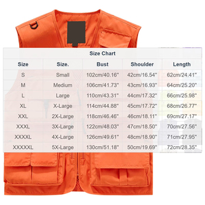 Unisex Mesh Breathable Fishing <b>Vest</b> <b>White</b> Color Multi Pockets Photography Travel Waistcoat Jacket For Adults And Youth - Product Image 6