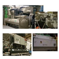 Unité de refroidissement centrifuge refroidie à l'eau certifiée AHRI Trane avec compresseur à vis, réfrigérant R134a, capacité de refroidissement de 879-3868 kW