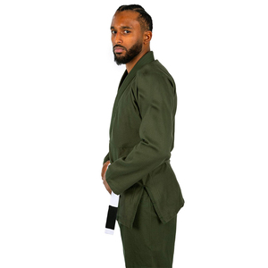 BJJ GI Uniform / Brazilian Jiu Jitsu Uniform / High Quality 100% Cotton Customized Sizing and Embroidered Logos Brazilian Suits - Product Image 4