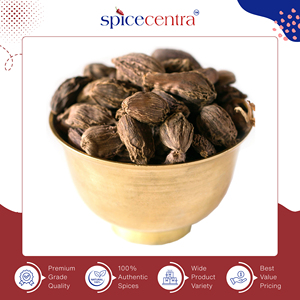 Cardamomo Negro Entero Seco de la India, Especias Naturales 100% Puras, de la Más Alta Calidad y Más Vendidas, Spicecentra - Product Image 3