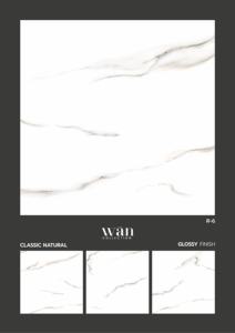 กระเบื้องพอร์ซเลนผิวมันเงา ขนาด 600x600 มม. 60x60 ซม. 24x24 นิ้ว  ผิวเซรามิกขัดเงา ทนทาน เหมาะสำหรับปูพื้นและบุผนังภายใน คุณภาพพรีเมียม - Product Image 3