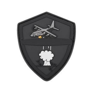 3D Rubber Patch With And <b>Explosion</b> Design For Clothing Sew-On PVC Patch - Product Image 4