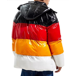 Veste matelassée personnalisée pour homme à col montant, manteau d'hiver chaud, léger, coupe-vent et résistant à l'eau pour le froid - Product Image 6