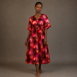 Tela Africana con Estampado de Cera, Algodón Ankara, Textil Tradicional Tribal Dashiki Kitenge, Cera Holandesa para Vestidos, Moda, Venta al por Mayor, Exportación - Product Image 1