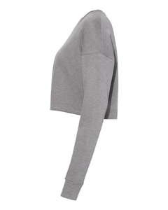 <b>Women</b>’s <b>Zip</b>-<b>Up</b> Crop Sweatshirt Soft Lightweight Pullover Long Sleeve Casual Streetwear Trendy <b>Top</b> - Product Image 2