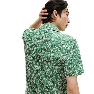 เสื้อเชิ้ตแคมป์ปิ้งปักลายน้ำหนักเบาสำหรับผู้ชาย ทรงหลวม สวมใส่สบาย เหมาะสำหรับวันหยุดพักผ่อนกลางแจ้งในฤดูร้อน - Product Image 2