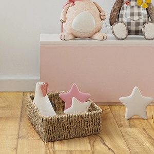 Juego de 3 Cestas de Almacenamiento Cuadradas de Mimbre, Cestas de Almacenamiento Hechas a Mano - Product Image 6