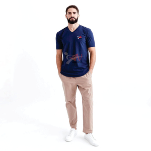 Camisetas Lisas Blancas de Alta Calidad para Hombre al por Mayor, Camisetas Personalizadas para Hombre, Camisetas Extra Grandes para el Verano - Product Image 4