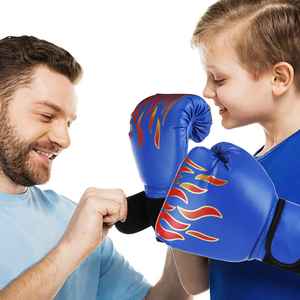 Guantes de Boxeo de Diseño Ergonómico con Malla Transpirable en la Palma para una Ventilación Mejorada y un Rendimiento de Absorción de Humedad en el Entrenamiento - Product Image 6