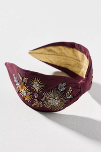 Serre-tête de luxe indien à sequins pour femmes et filles, accessoire de coiffure perlé de haute qualité - Product Image 6