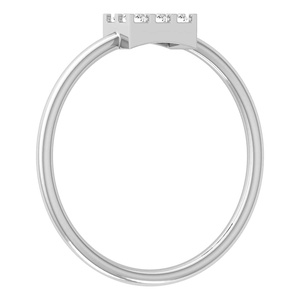 Bague exclusive Bague unique en diamant Bague plaquée or Moissanite de bonne qualité Bijoux en vrac Fournisseur vérifié - Product Image 4