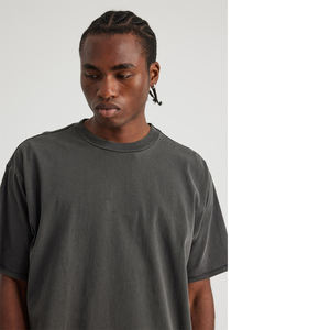 Camisetas de Algodón Personalizadas para Hombre, al por Mayor, Unisex, Lisas, OEM, Ropa Urbana, Camisetas de Cuello Redondo de Alta Calidad, OEM - Product Image 3