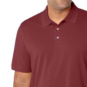 Camiseta de Manga Corta para Hombre, Diseño Sólido, Transpirable, de Secado Rápido, Spandex/Algodón, Tallas Grandes, Antiarrugas - Product Image 5