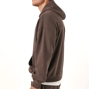 Custom Cotton Fleece Hoodies Private <b>Label</b> Wholesale OEM Manufacturer Bulk Production Warm Pullover Hoodie Supplier - Product Image 3