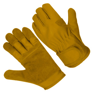 ถุงมือหนังวัวคุณภาพสูง เรียบเนียน ทนทาน เหมาะสำหรับงานอุตสาหกรรม ป้องกันการเสียดสี ใช้ในงานก่อสร้าง - Product Image 4