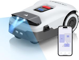 Tondeuse robot ANTHBOT Genie600, sans fil périmétrique, robot à vision RTK+4-Eye à bande complète - Product Image 1
