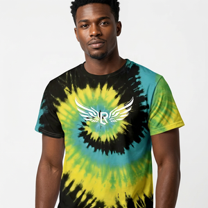 New Men's Short Sleeve 100% Cotton Eco-Friendly Breathable Fashion Personalized Printing High Waist Elastic <b>T</b>-<b>Shirt</b> - Product Image 6