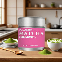 Poudre de Matcha Latte OEM/ODM de qualité cérémoniale avec collagène