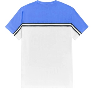 เสื้อยืดคอกลมผู้ชายสีบล็อกคุณภาพสูงทรงโอเวอร์ไซส์ เสื้อยืดฤดูร้อนแบบเรียบๆ สั่งทำได้ เสื้อสเวตเชิ้ตคอกลมพิมพ์ลายกราฟิก - Product Image 5