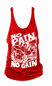 Yellow Men's Tank Top O-Neck Sleeveless Printed Muscle <b>Dumbbell</b> Design Casual Workout Gym Fitness Shirt 100% Cotton Front - Product Image 3