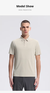 Camiseta deportiva transpirable de alta calidad para hombre, de secado rápido, que absorbe la humedad, para correr y hacer deporte - Product Image 5