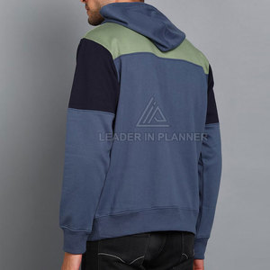 เสื้อฮู้ดซิปครึ่งตัวผู้ชาย ดีไซน์ทันสมัย รุ่นพื้นฐาน ปี 2026 ผลิตตามสั่ง ดีไซน์ล่าสุด สำหรับผู้ใหญ่ - Product Image 3