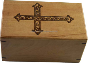 Urnes funéraires décoratives en bois de conception unique pour adultes Urnes funéraires Urnes funéraires taille personnalisée Fournitures funéraires - Product Image 3