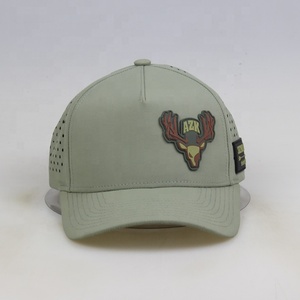 Gorras de Béisbol Personalizadas con Parche de Nylon, Logotipo Era, Perforaciones Láser, Impermeables, Ajustables, de 5 Paneles, 3D - Product Image 2