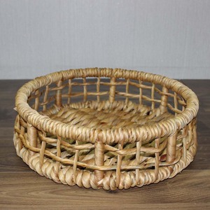 Water Hyacinth Bread Storage <b>Baskets</b> Set Rectangle Shape Rustic Eco-Friendly Multifunction <b>Stackable</b> Design - Product Image 2