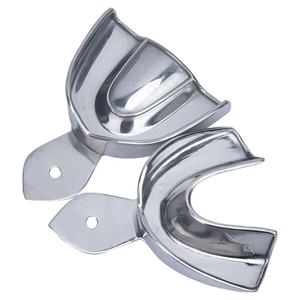 Manual Dental Impression Trays Full Mouth Thermoform Upper Lower Type Acrylic CE Certified by <b>Blush</b> surgical - Product Image 3