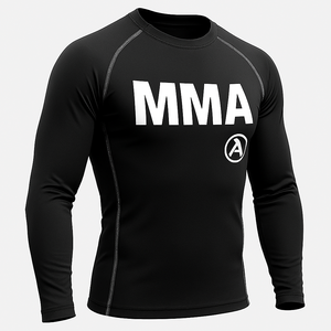 Rashguard MMA à manches longues personnalisé, étiquette privée OEM - Product Image 5