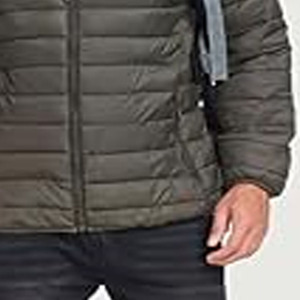 Chaquetas Acolchadas Brillantes con Capucha para Hombre, Chaquetas Acolchadas con Logotipo Personalizado, Chaqueta Cortavientos - Product Image 5