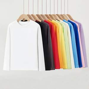 Camiseta de Manga Larga con Cuello Redondo para Hombre, Logotipo Personalizado en la Parte Delantera, 100% Algodón Tejido, Ecológica, de Secado Rápido, Tela de 220g, Corte Regular Informal - Product Image 6