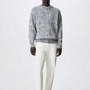 Sweat-shirt essentiel pour homme 2026, col rond, mélange de coton de qualité supérieure, pull décontracté pour les activités quotidiennes et en plein air - Product Image 2
