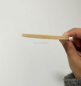 Posavasos elegante de lujo ecológico de madera de bambú, almohadilla de bebida resistente al calor para tazas de té, tazas de café, mesa de comedor, decoración del hogar - Product Image 1