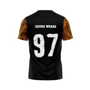 Maillot de baseball personnalisé en gros à col ras du cou, manches courtes, 100 % polyester, séchage rapide, uniforme OEM, nom et numéro personnalisés - Product Image 2