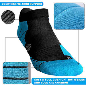 Meilleures chaussettes invisibles pour hommes en polyester, nouveau style, douces, respirantes, tricotées pour l'été, pour le bureau, noires, blanches, bleues, autres couleurs - Product Image 2