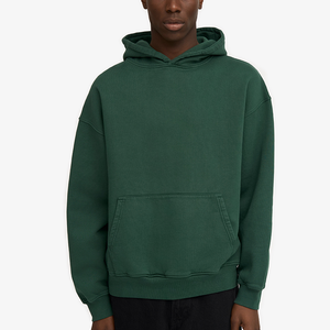 Sudadera con Capucha para Hombre, Invierno, Cálida, 100% Algodón, Forro Polar, Gruesa, 300g, con Logotipo Personalizado, Deportiva, Resistente al Viento, Transpirable - Product Image 6
