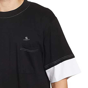 T-shirt oversize en jersey de coton épais 220 g/m², vierge, streetwear, manches courtes pour homme 2026 - Product Image 5
