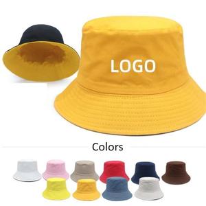 Chapeaux de pêcheur en coton uni, nouveau design, vente en gros, broderie personnalisée et logo imprimé, chapeaux seau vierges pour hommes, pour l'extérieur - Product Image 1